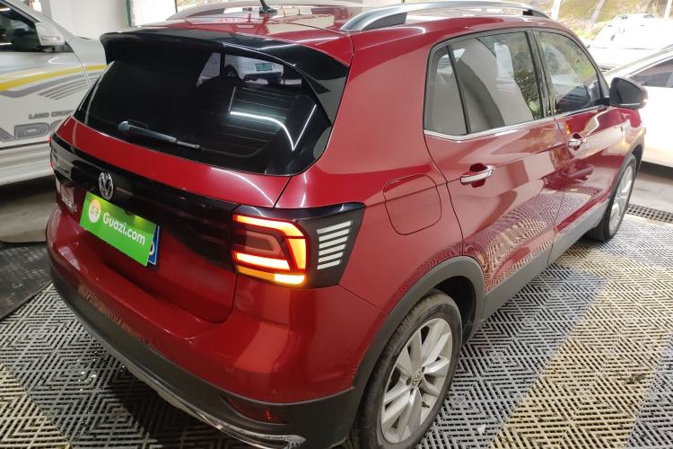 Used Volkswagen T-Cross 2019 1.5L Automatic Comfort Edition Rear Right 45 Deg
