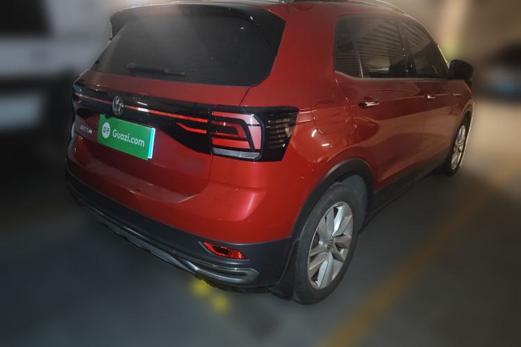 Used Volkswagen T-Cross 2019 280TSI DSG Comfort Edition Rear Right 45 Deg