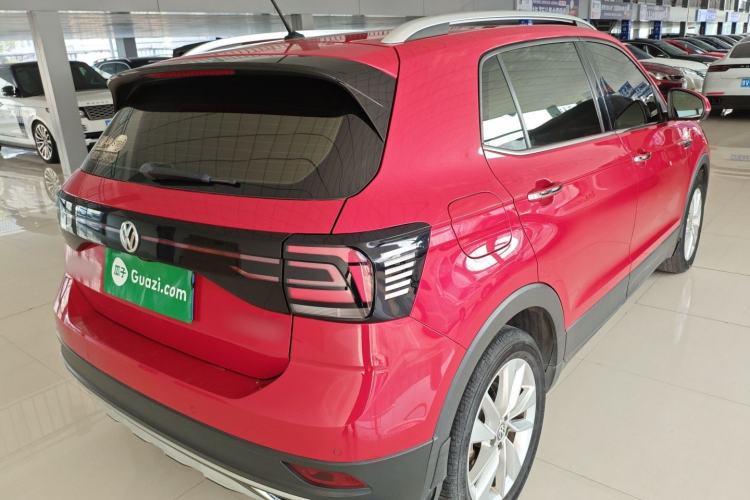 Used Volkswagen T-Cross 2019 1.5L Automatic Comfort Edition Rear Right 45 Deg