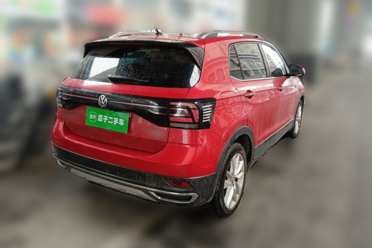 Used Volkswagen T-Cross 2019 280TSI DSG Comfort Edition Rear Right 45 Deg