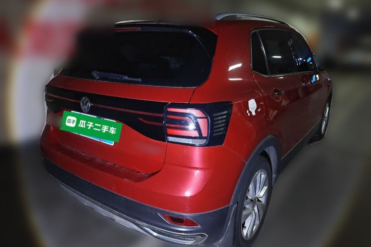 Used Volkswagen T-Cross 2019 1.5L Automatic Comfort Edition Rear Right 45 Deg