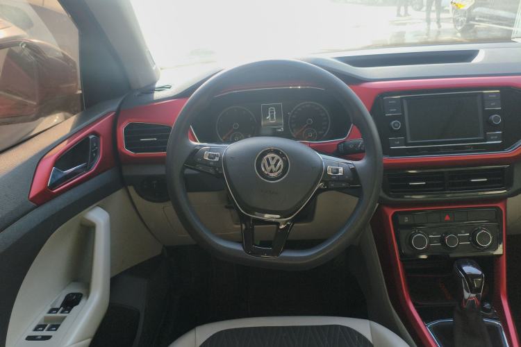Used Volkswagen T-Cross 2019 1.5L Automatic Comfort Edition Steering Wheel