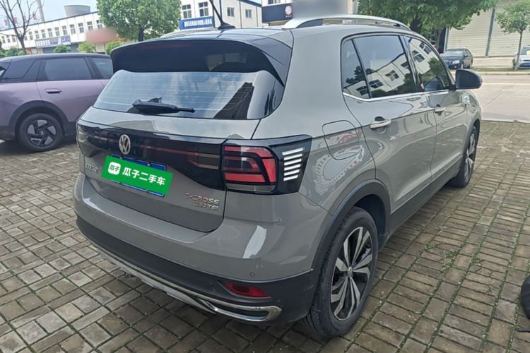 Used Volkswagen T-Cross 2019 280TSI DSG Luxury Edition Rear Right 45 Deg