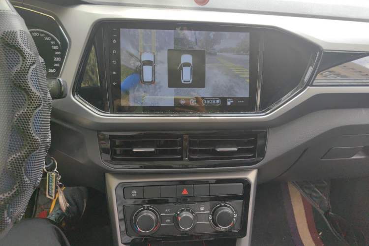 Used Volkswagen T-Cross 2019 1.5L Automatic Comfort Edition Audio And AC Panel