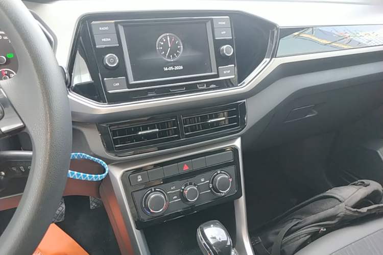 Used Volkswagen T-Cross 2019 1.5L Automatic Comfort Edition Audio And AC Panel