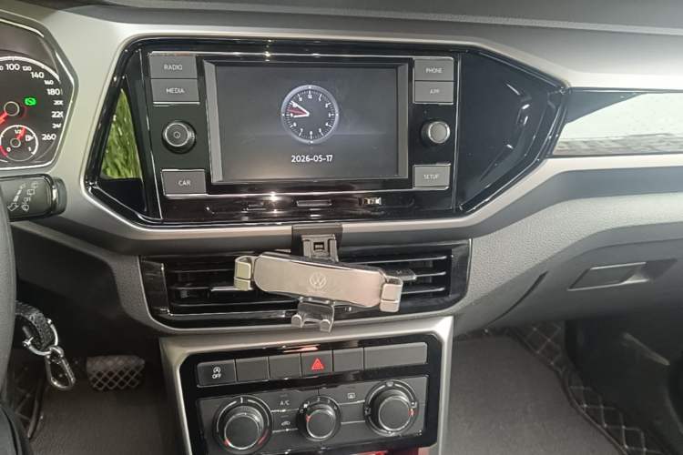 Used Volkswagen T-Cross 2019 1.5L Automatic Comfort Edition Audio And AC Panel
