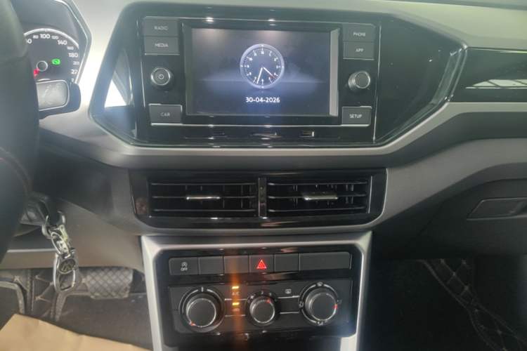 Used Volkswagen T-Cross 2019 1.5L Automatic Comfort Edition Audio And AC Panel