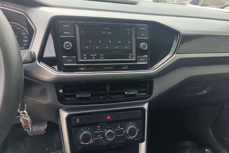 Used Volkswagen T-Cross 2019 1.5L Automatic Comfort Edition Audio And AC Panel