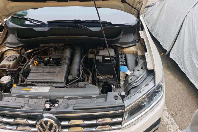 Used Volkswagen T-Cross 2019 280TSI DSG Comfort Edition Engine Bay Left