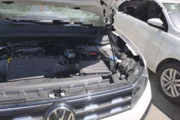 Used Volkswagen T-Cross 2019 1.5L Automatic Comfort Edition Engine Bay Left