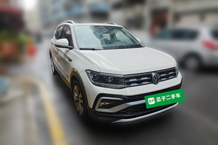 Used Volkswagen T-Cross 2019 1.5L Automatic Comfort Edition Front Right 45 Deg