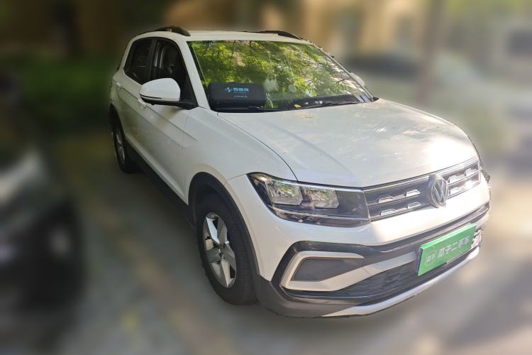 Used Volkswagen T-Cross 2019 1.5L Automatic Fashion Edition Front Right 45 Deg
