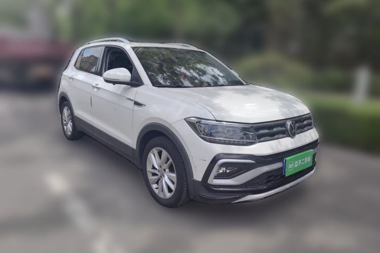 Used Volkswagen T-Cross 2019 1.5L Automatic Comfort Edition Front Right 45 Deg