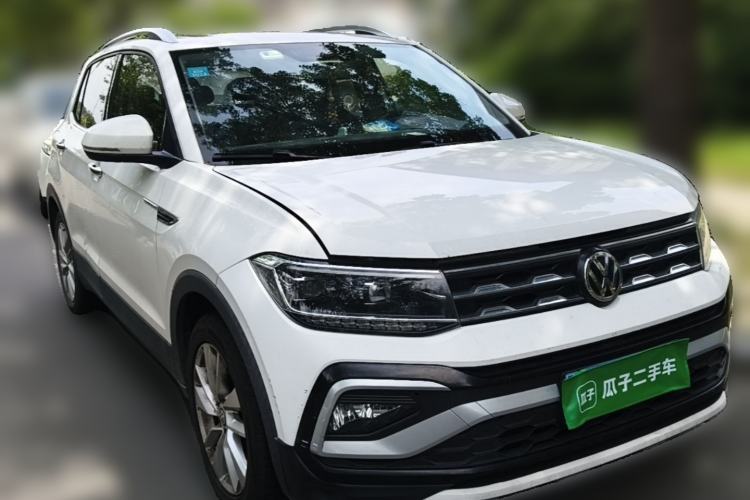 Used Volkswagen T-Cross 2019 1.5L Automatic Comfort Edition Front Right 45 Deg