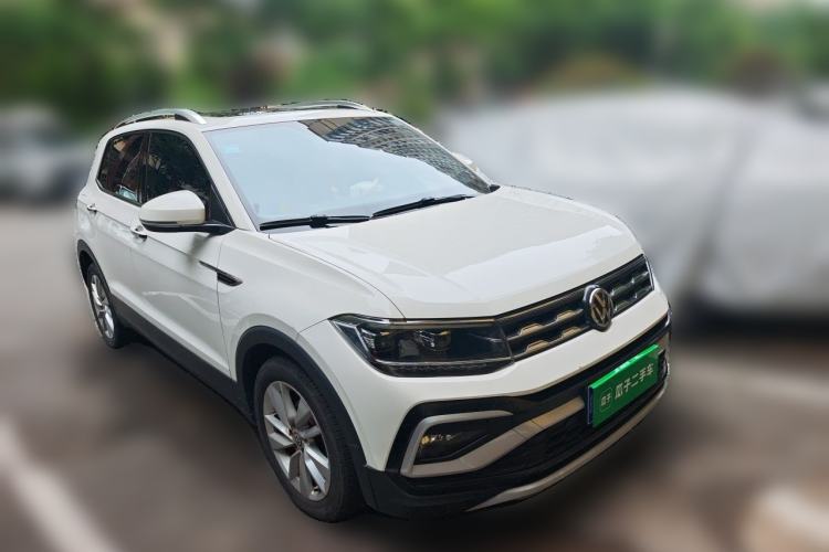 Used Volkswagen T-Cross 2019 280TSI DSG Comfort Edition Front Right 45 Deg
