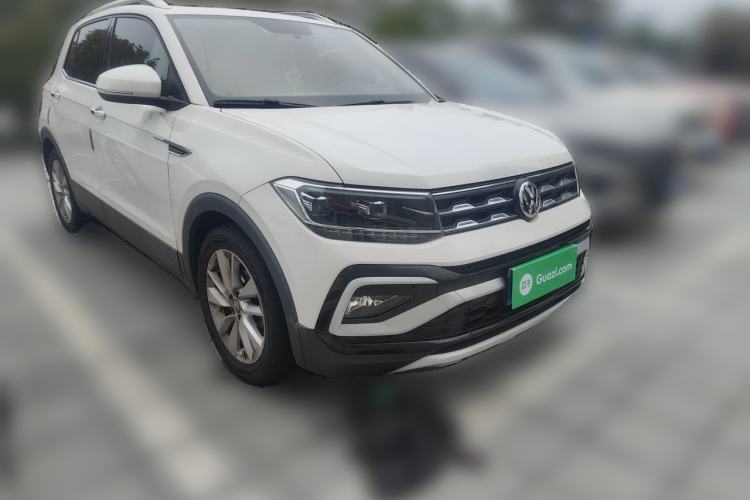 Used Volkswagen T-Cross 2019 280TSI DSG Comfort Edition Front Right 45 Deg