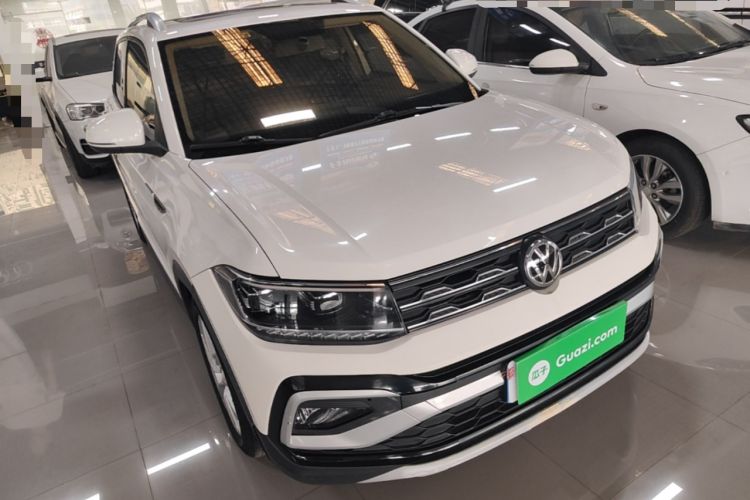 Used Volkswagen T-Cross 2019 280TSI DSG Comfort Edition Front Right 45 Deg