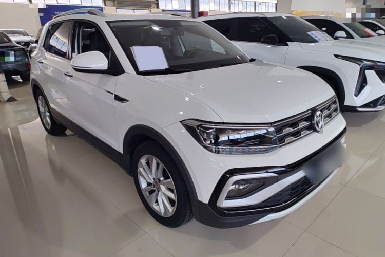 Used Volkswagen T-Cross 2019 280TSI DSG Comfort Edition Front Right 45 Deg