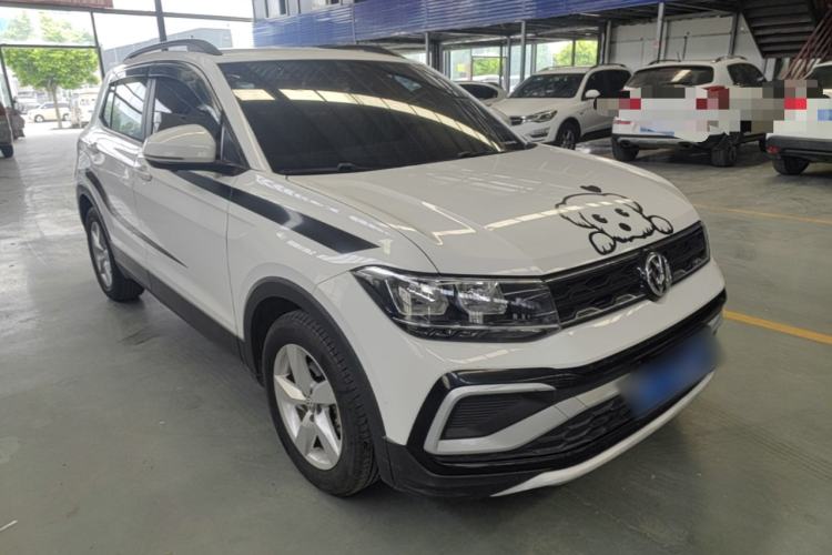 Used Volkswagen T-Cross 2019 1.5L Automatic Fashion Edition Front Right 45 Deg