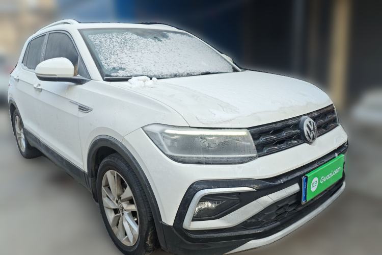 Used Volkswagen T-Cross 2019 280TSI DSG Comfort Edition Front Right 45 Deg