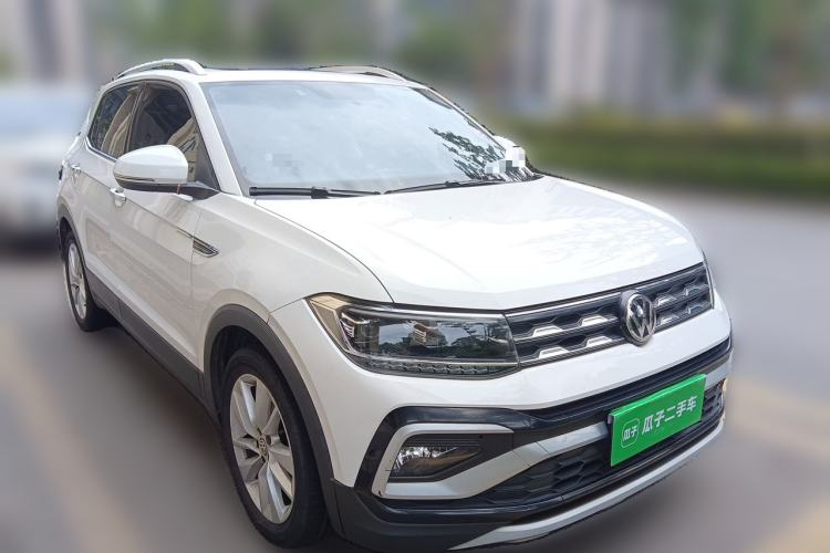 Used Volkswagen T-Cross 2019 1.5L Automatic Comfort Edition Front Right 45 Deg