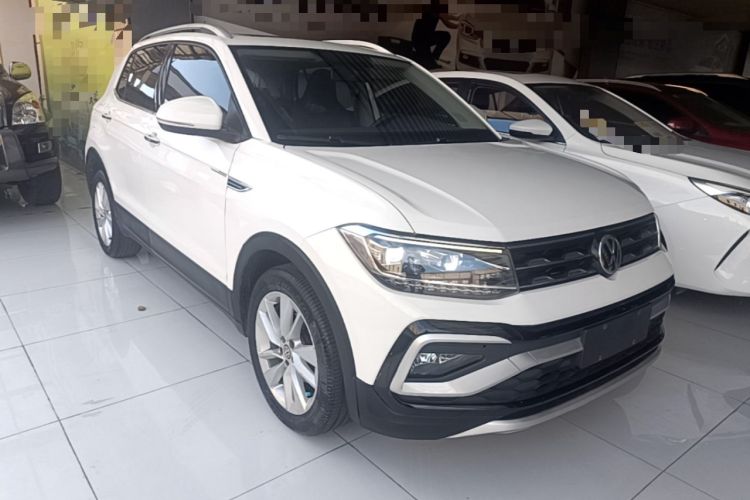 Used Volkswagen T-Cross 2019 1.5L Automatic Comfort Edition Front Right 45 Deg