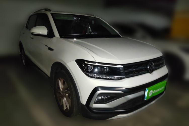 Used Volkswagen T-Cross 2019 280TSI DSG Comfort Edition Front Right 45 Deg
