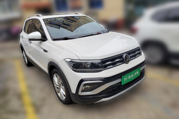Used Volkswagen T-Cross 2019 280TSI DSG Comfort Edition Front Right 45 Deg