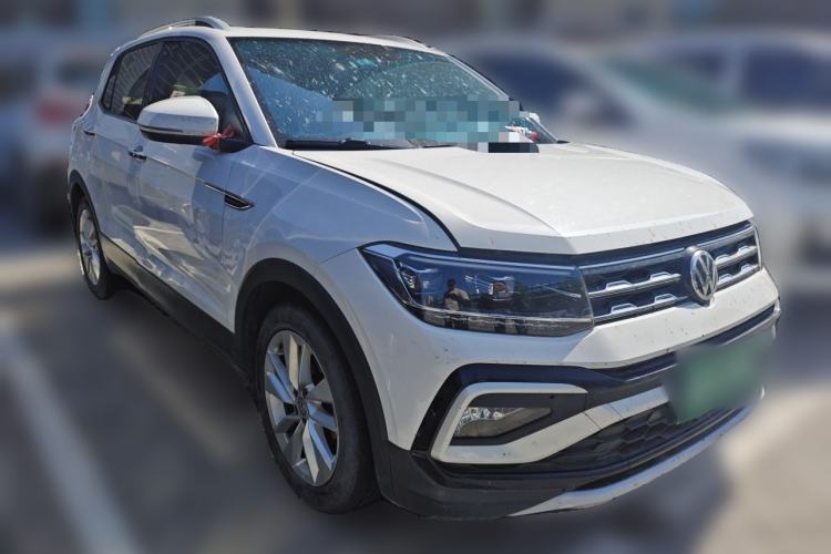 Used Volkswagen T-Cross 2019 280TSI DSG Comfort Edition Front Right 45 Deg