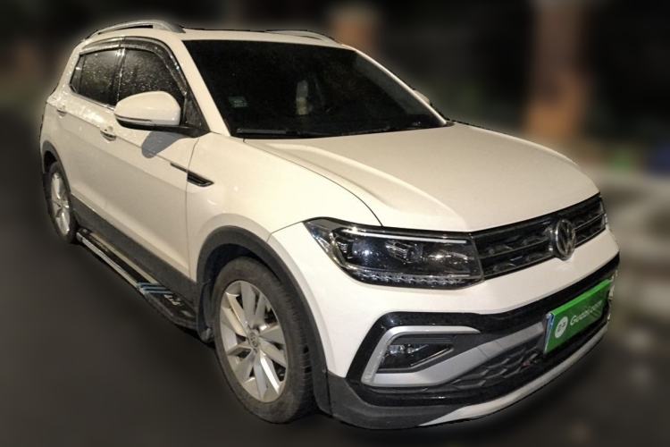 Used Volkswagen T-Cross 2019 280TSI DSG Comfort Edition Front Right 45 Deg
