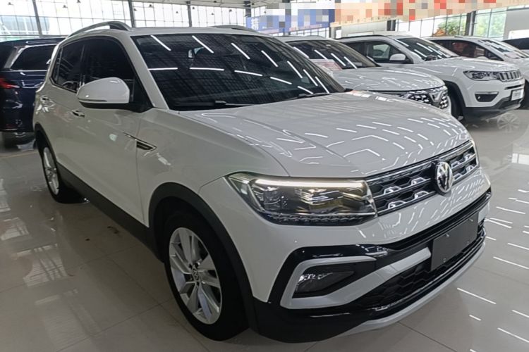 Used Volkswagen T-Cross 2019 280TSI DSG Comfort Edition Front Right 45 Deg