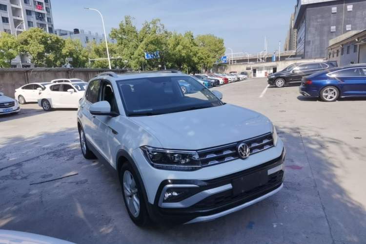Used Volkswagen T-Cross 2019 280TSI DSG Comfort Edition Front Right 45 Deg