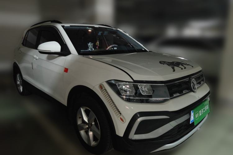 Used Volkswagen T-Cross 2019 1.5L Automatic Fashion Edition Front Right 45 Deg