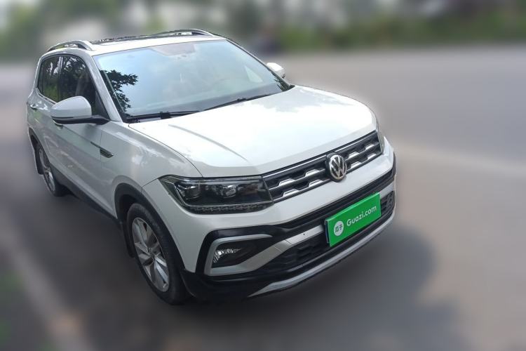 Used Volkswagen T-Cross 2019 280TSI DSG Comfort Edition Front Right 45 Deg
