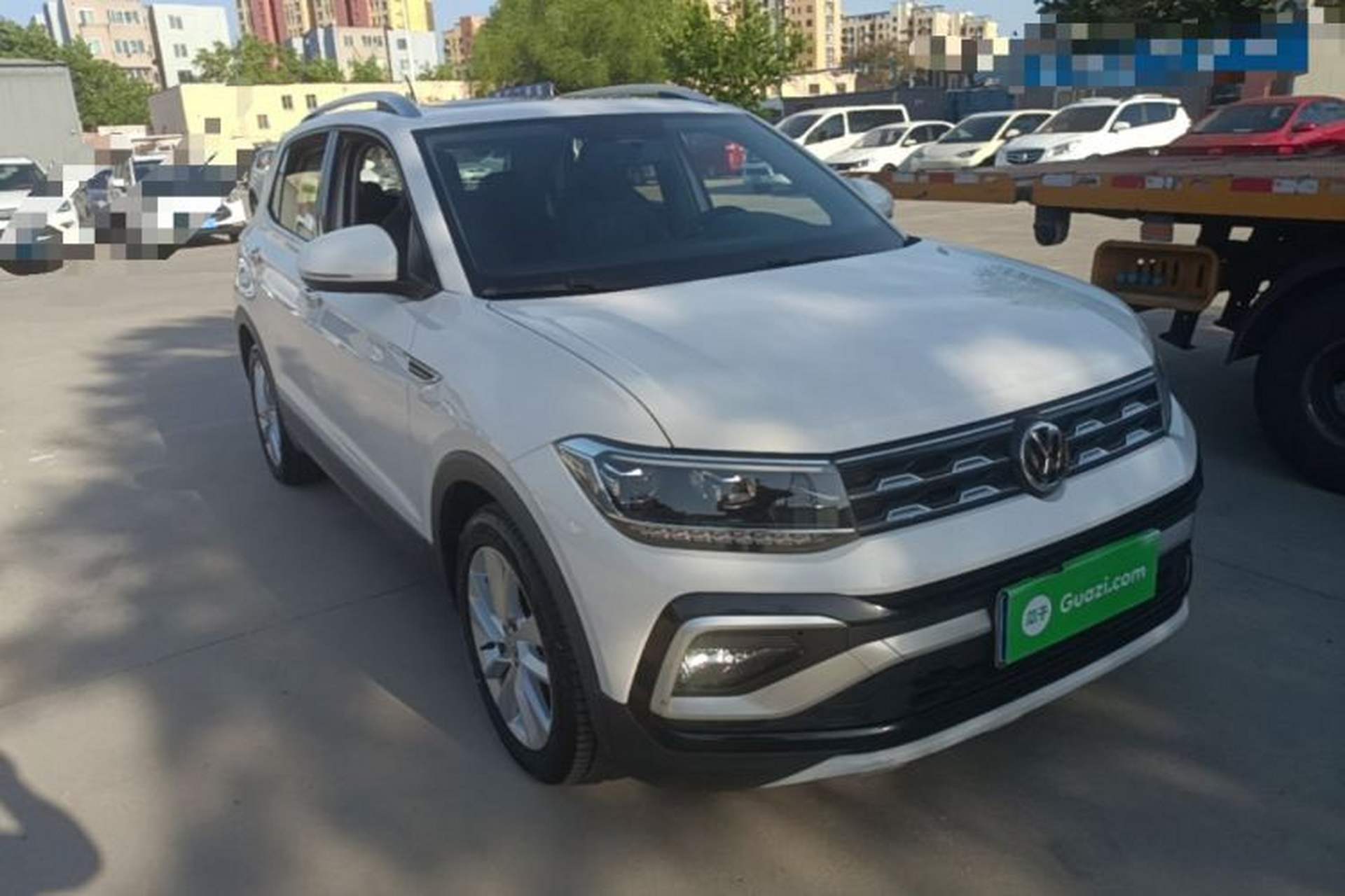 Used Volkswagen T-Cross 2019 1.5L Automatic Comfort Edition Front Right 45 Deg