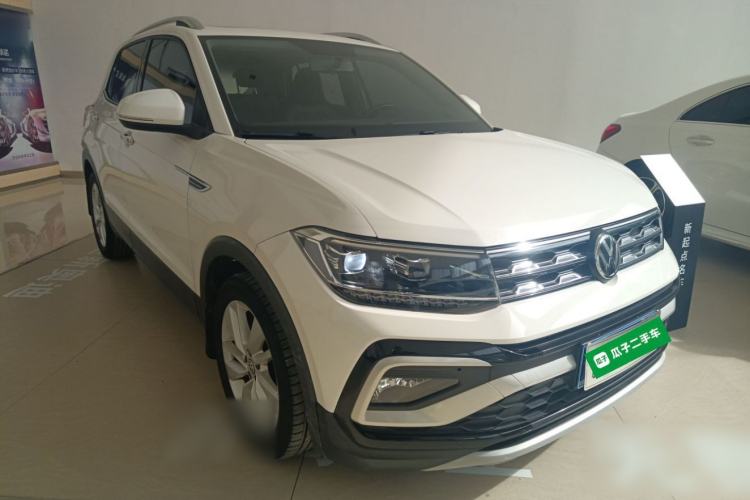 Used Volkswagen T-Cross 2019 1.5L Automatic Comfort Edition Front Right 45 Deg