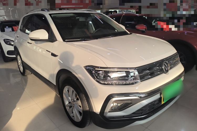 Used Volkswagen T-Cross 2019 280TSI DSG Comfort Edition Front Right 45 Deg