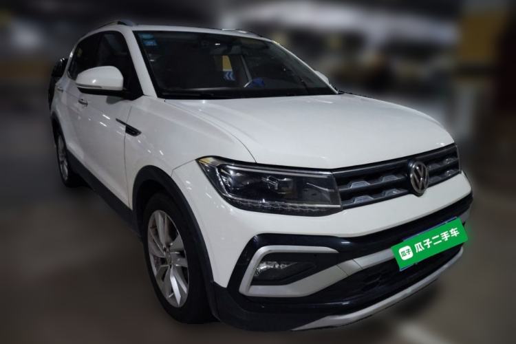 Used Volkswagen T-Cross 2019 280TSI DSG Comfort Edition Front Right 45 Deg