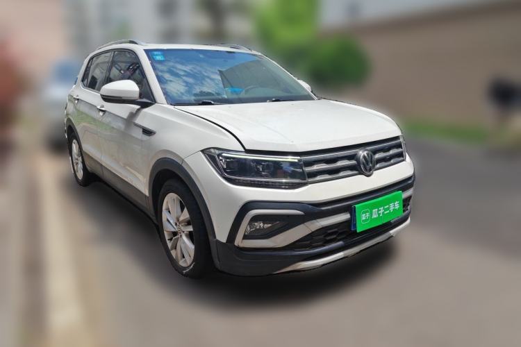 Used Volkswagen T-Cross 2019 280TSI DSG Comfort Edition Front Right 45 Deg