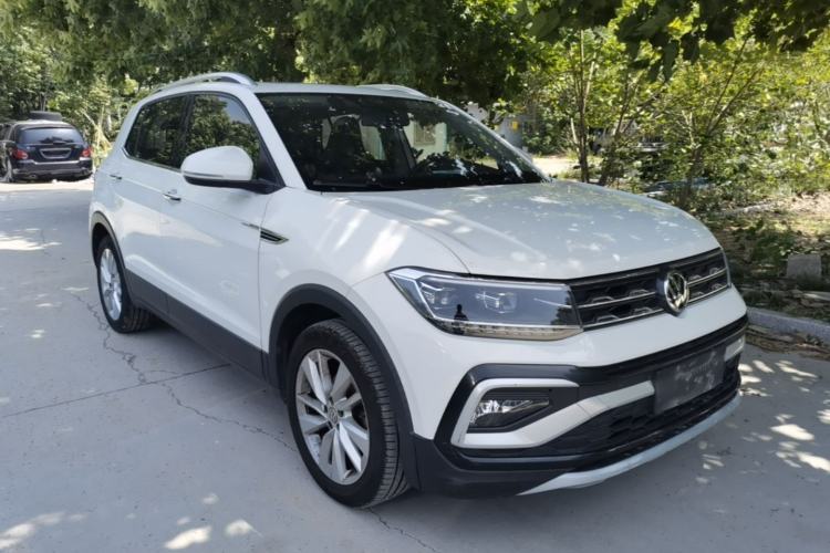 Used Volkswagen T-Cross 2019 280TSI DSG Comfort Edition Front Right 45 Deg