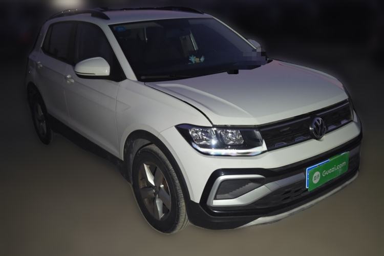 Used Volkswagen T-Cross 2019 1.5L Automatic Fashion Edition Front Right 45 Deg