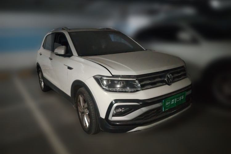 Used Volkswagen T-Cross 2019 280TSI DSG Comfort Edition Front Right 45 Deg