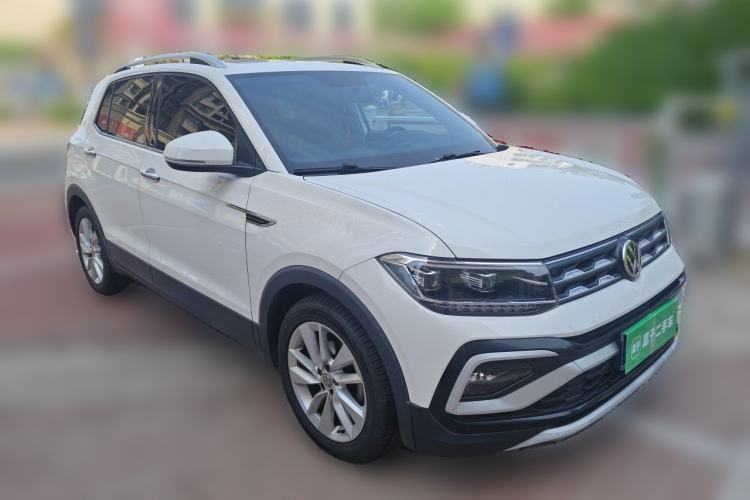 Used Volkswagen T-Cross 2019 1.5L Automatic Comfort Edition Front Right 45 Deg
