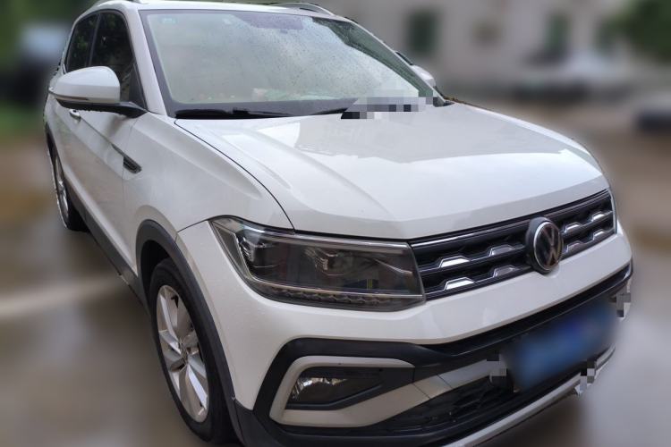 Used Volkswagen T-Cross 2019 280TSI DSG Comfort Edition Front Right 45 Deg