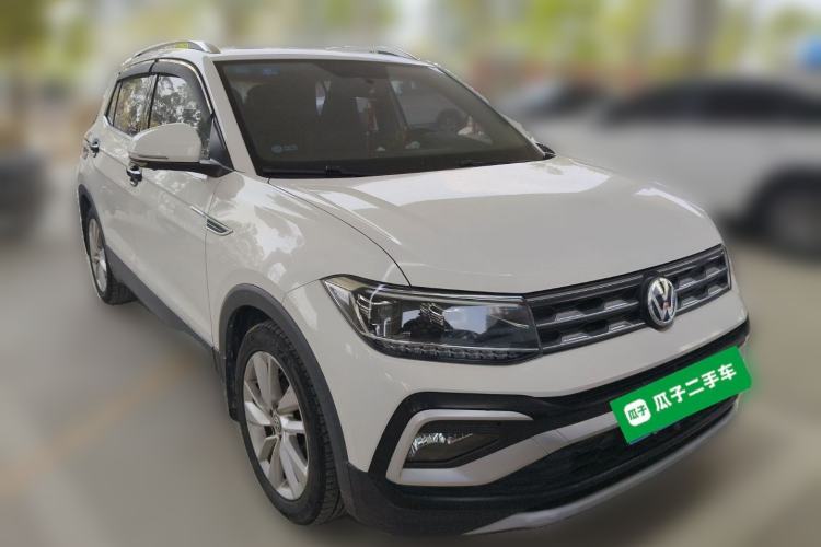Used Volkswagen T-Cross 2019 280TSI DSG Comfort Edition Front Right 45 Deg