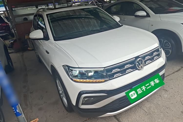 Used Volkswagen T-Cross 2019 1.5L Automatic Comfort Edition Front Right 45 Deg