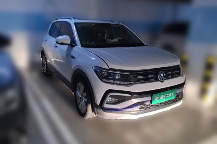 Used Volkswagen T-Cross 2019 280TSI DSG Comfort Edition Front Right 45 Deg