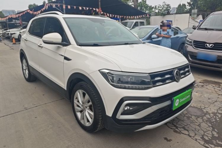 Used Volkswagen T-Cross 2019 280TSI DSG Comfort Edition Front Right 45 Deg