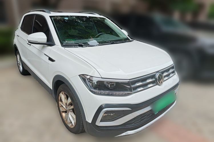 Used Volkswagen T-Cross 2019 280TSI DSG Comfort Edition Front Right 45 Deg