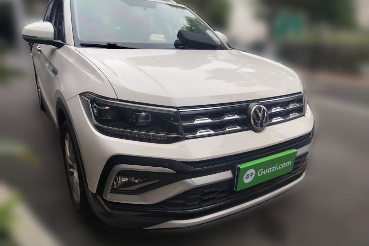 Used Volkswagen T-Cross 2019 1.5L Automatic Comfort Edition Front Right 45 Deg